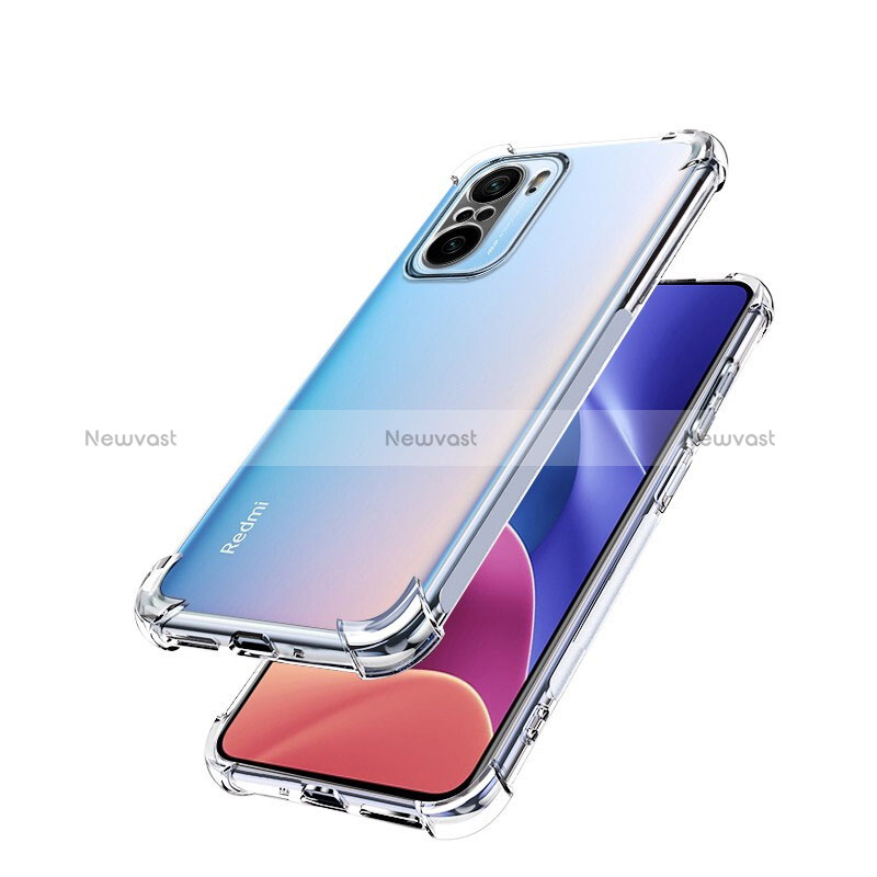 Ultra-thin Transparent TPU Soft Case T06 for Xiaomi Mi 11i 5G Clear