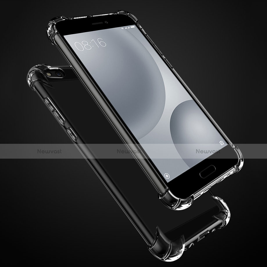 Ultra-thin Transparent TPU Soft Case T06 for Xiaomi Mi 5C Clear