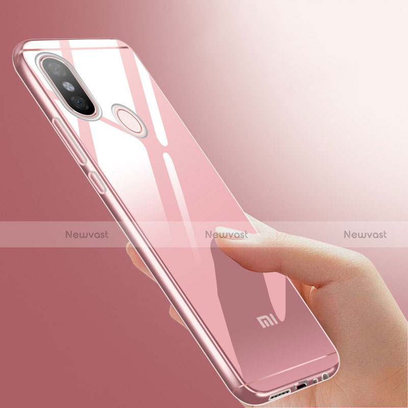 Ultra-thin Transparent TPU Soft Case T06 for Xiaomi Mi 6X Clear