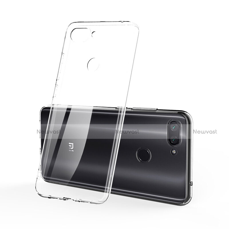 Ultra-thin Transparent TPU Soft Case T06 for Xiaomi Mi 8 Lite Clear