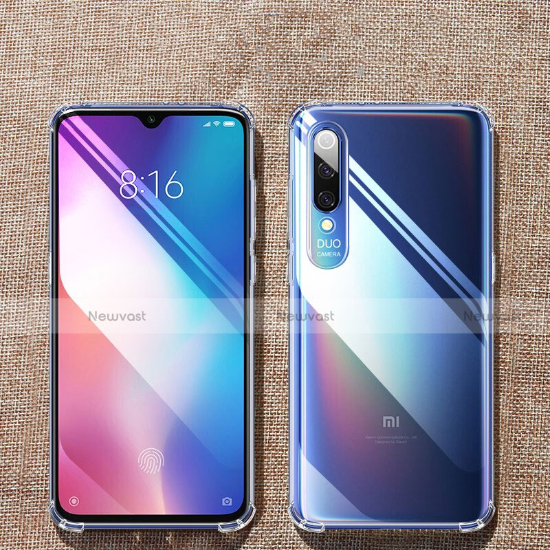 Ultra-thin Transparent TPU Soft Case T06 for Xiaomi Mi 9 Lite Clear