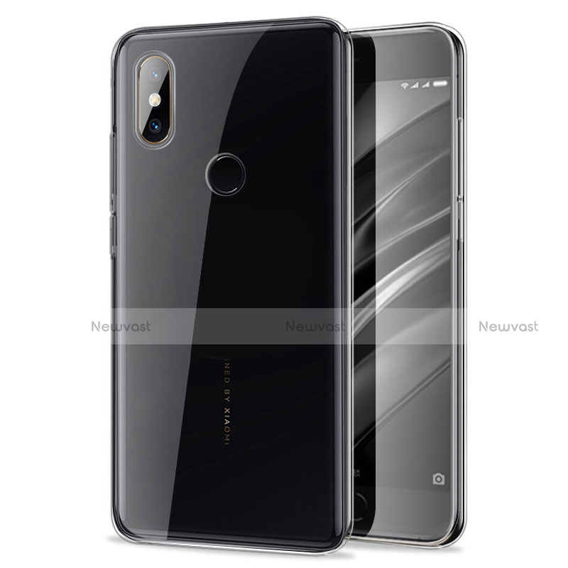 Ultra-thin Transparent TPU Soft Case T06 for Xiaomi Mi A2 Clear