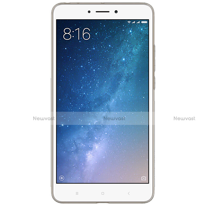 Ultra-thin Transparent TPU Soft Case T06 for Xiaomi Mi Max 2 Gray