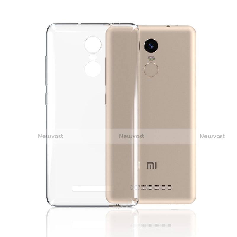 Ultra-thin Transparent TPU Soft Case T06 for Xiaomi Redmi Note 3 Pro Clear