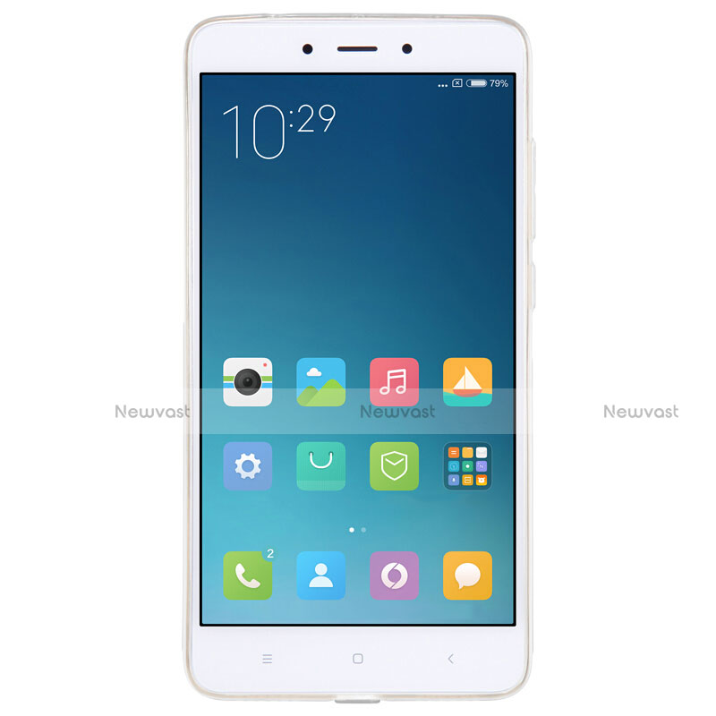 Ultra-thin Transparent TPU Soft Case T06 for Xiaomi Redmi Note 4 Clear