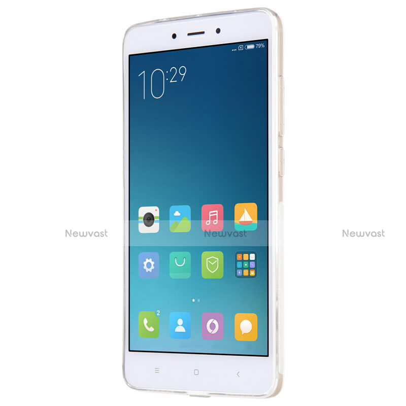 Ultra-thin Transparent TPU Soft Case T06 for Xiaomi Redmi Note 4 Clear