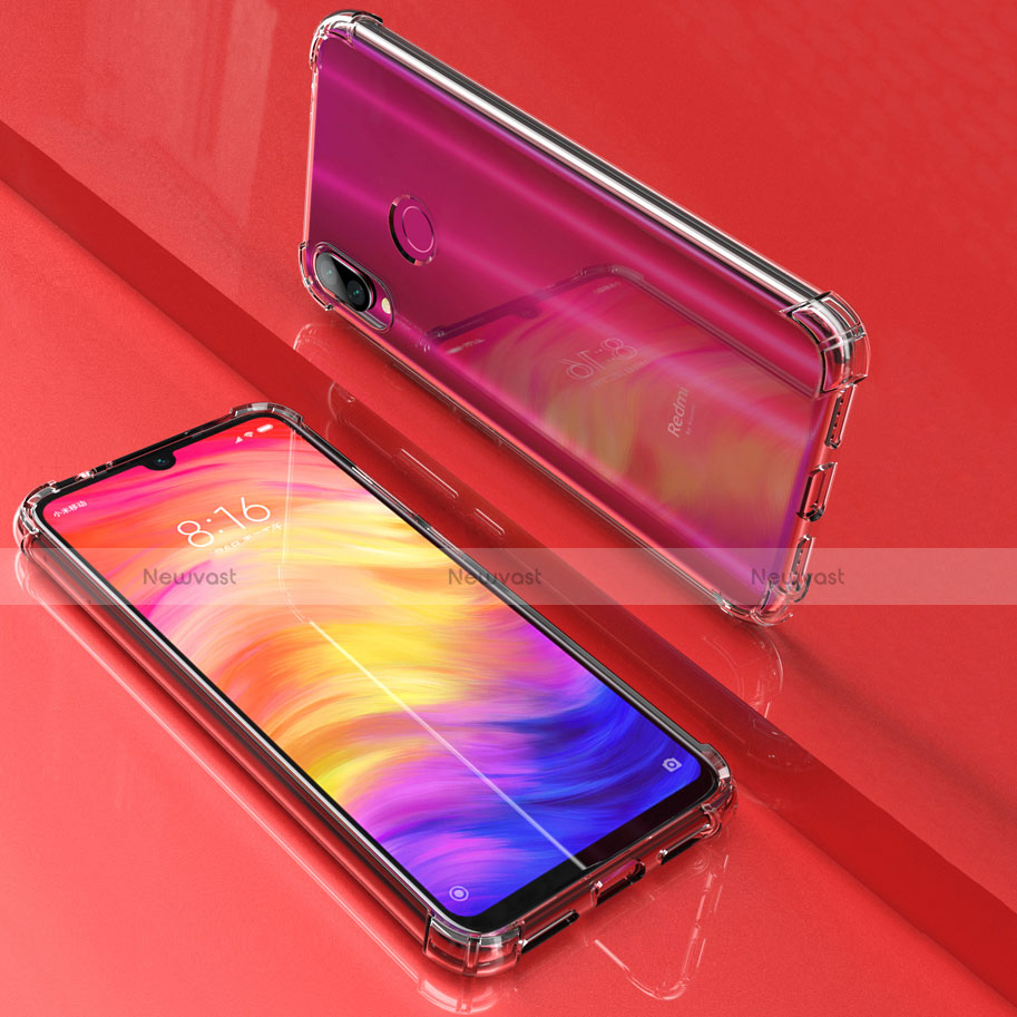 Ultra-thin Transparent TPU Soft Case T06 for Xiaomi Redmi Note 7 Clear