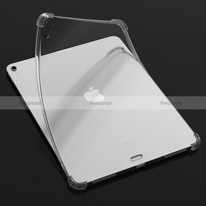 Ultra-thin Transparent TPU Soft Case T07 for Apple iPad Air 5 10.9 (2022) Clear