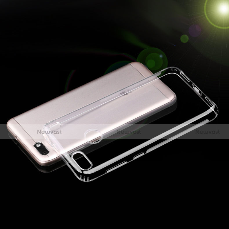 Ultra-thin Transparent TPU Soft Case T07 for Huawei Enjoy 7 Clear