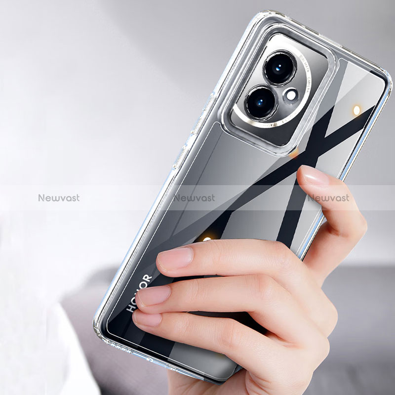 Ultra-thin Transparent TPU Soft Case T07 for Huawei Honor 100 5G Clear