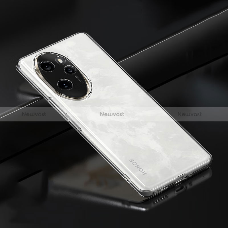 Ultra-thin Transparent TPU Soft Case T07 for Huawei Honor 100 Pro 5G Clear