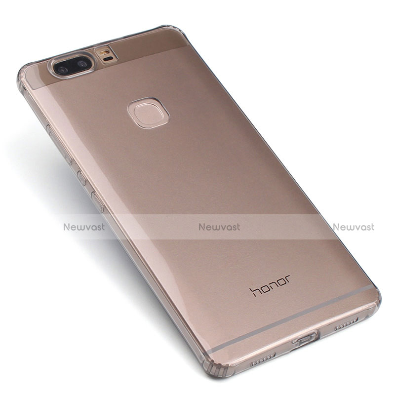 Ultra-thin Transparent TPU Soft Case T07 for Huawei Honor V8 Gray