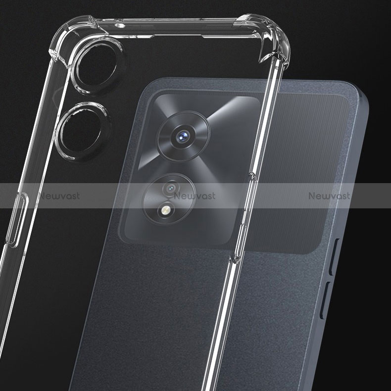 Ultra-thin Transparent TPU Soft Case T07 for Huawei Honor X5 Plus Clear