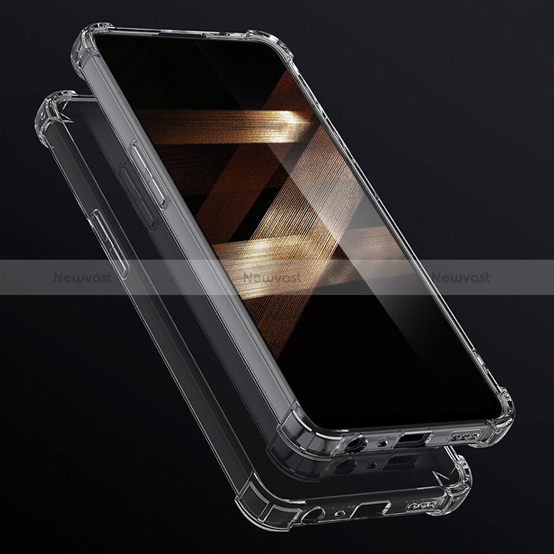 Ultra-thin Transparent TPU Soft Case T07 for Huawei Honor X5 Plus Clear