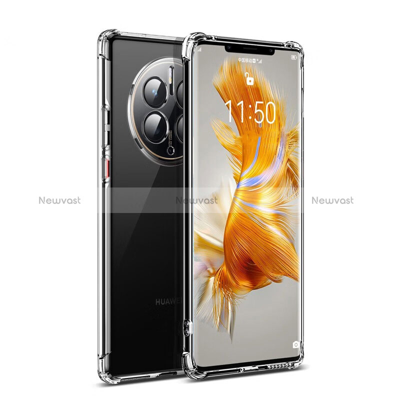 Ultra-thin Transparent TPU Soft Case T07 for Huawei Mate 50 Pro Clear