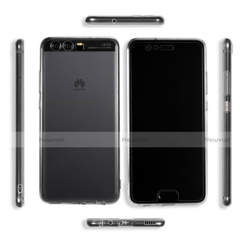 Ultra-thin Transparent TPU Soft Case T07 for Huawei P10 Clear