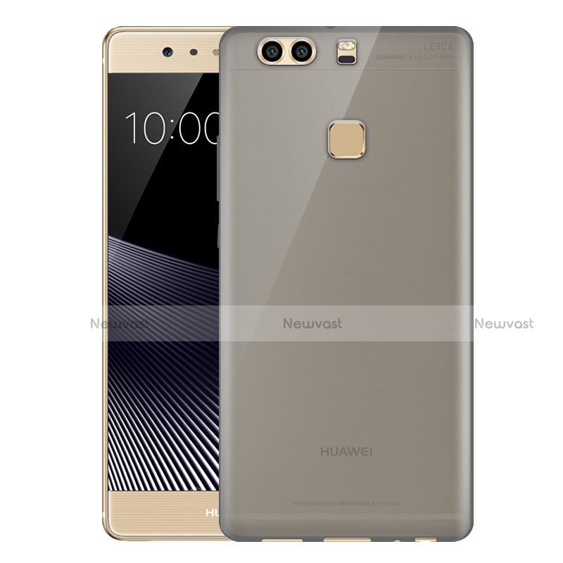 Ultra-thin Transparent TPU Soft Case T07 for Huawei P9 Plus Gray