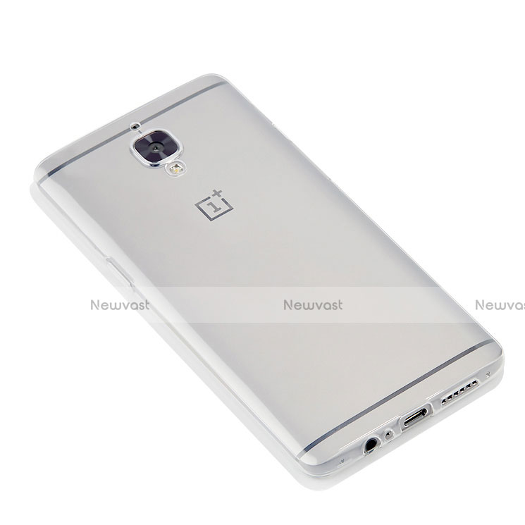 Ultra-thin Transparent TPU Soft Case T07 for OnePlus 3 Clear