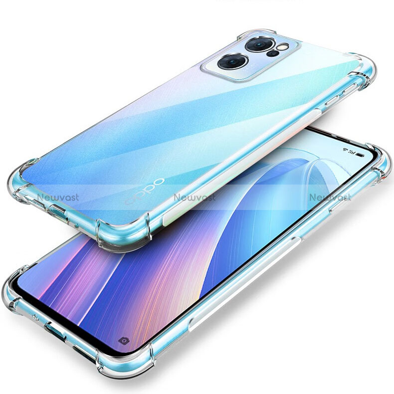 Ultra-thin Transparent TPU Soft Case T07 for OnePlus Nord CE 2 5G Clear