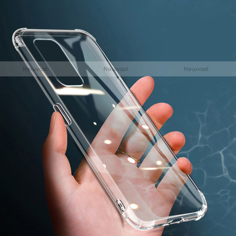 Ultra-thin Transparent TPU Soft Case T07 for Oppo A94 5G Clear