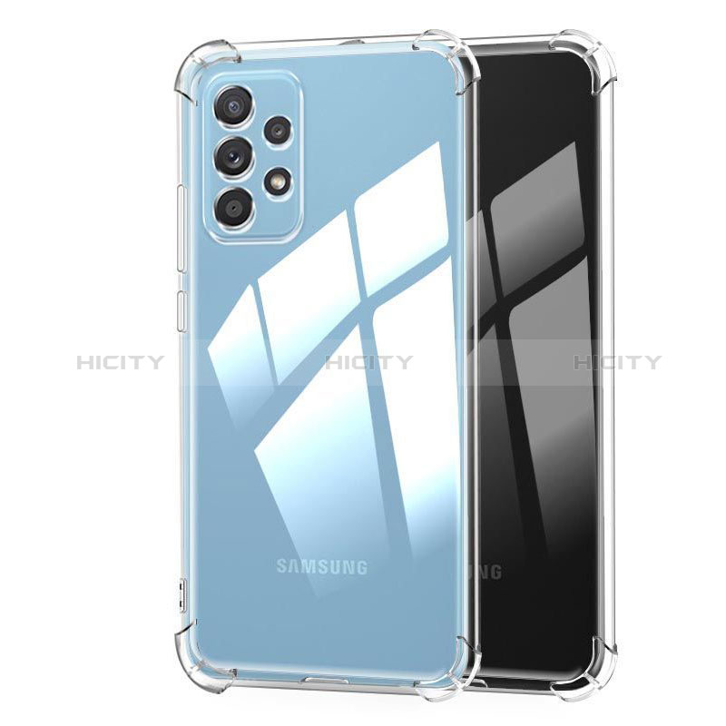 Ultra-thin Transparent TPU Soft Case T07 for Samsung Galaxy A72 4G Clear