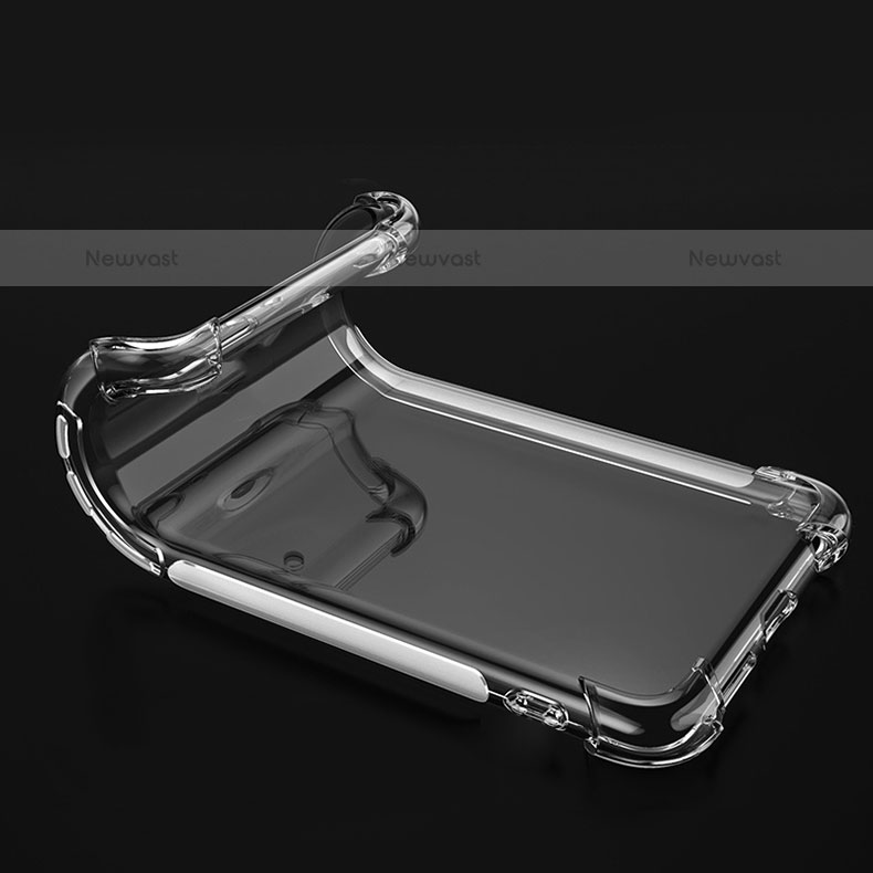 Ultra-thin Transparent TPU Soft Case T07 for Samsung Galaxy M32 4G Clear