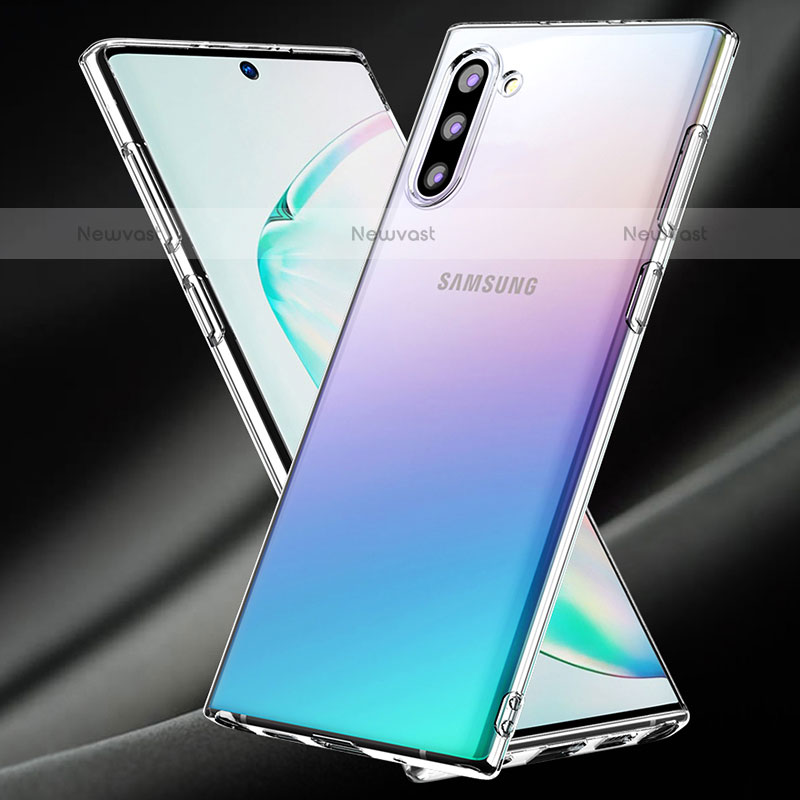 Ultra-thin Transparent TPU Soft Case T07 for Samsung Galaxy Note 10 5G Clear