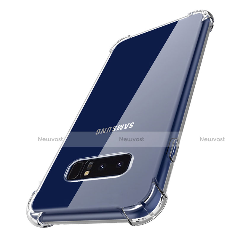 Ultra-thin Transparent TPU Soft Case T07 for Samsung Galaxy Note 8 Clear