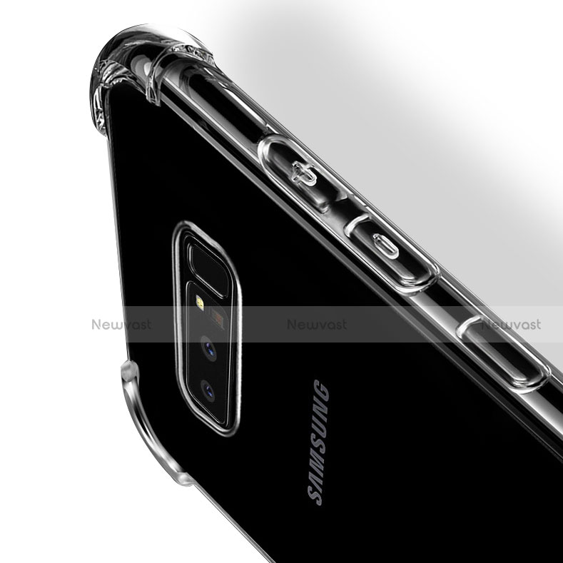 Ultra-thin Transparent TPU Soft Case T07 for Samsung Galaxy Note 8 Clear