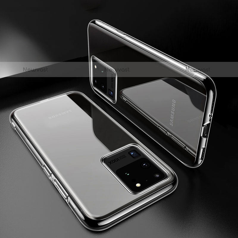 Ultra-thin Transparent TPU Soft Case T07 for Samsung Galaxy S20 Ultra Clear