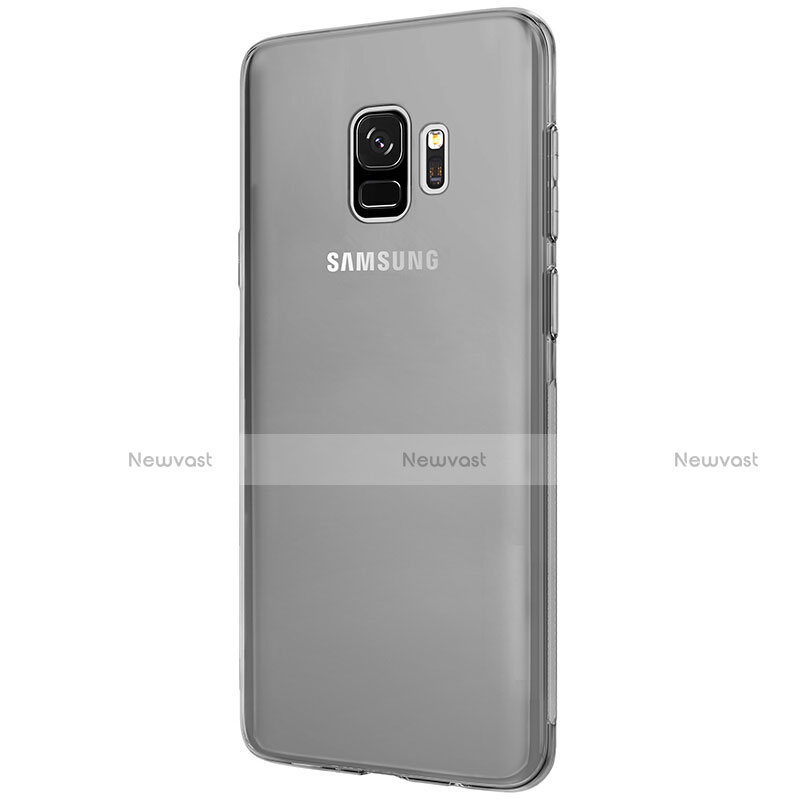 Ultra-thin Transparent TPU Soft Case T07 for Samsung Galaxy S9 Gray