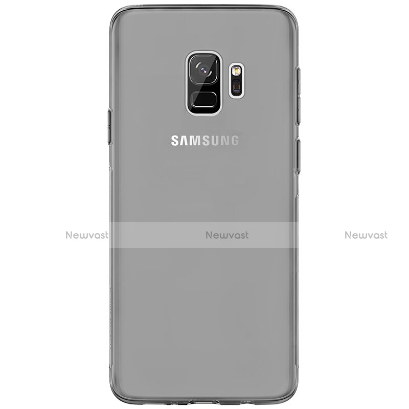 Ultra-thin Transparent TPU Soft Case T07 for Samsung Galaxy S9 Gray