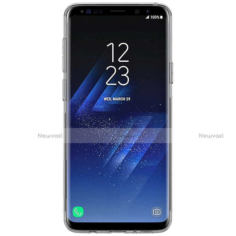 Ultra-thin Transparent TPU Soft Case T07 for Samsung Galaxy S9 Gray