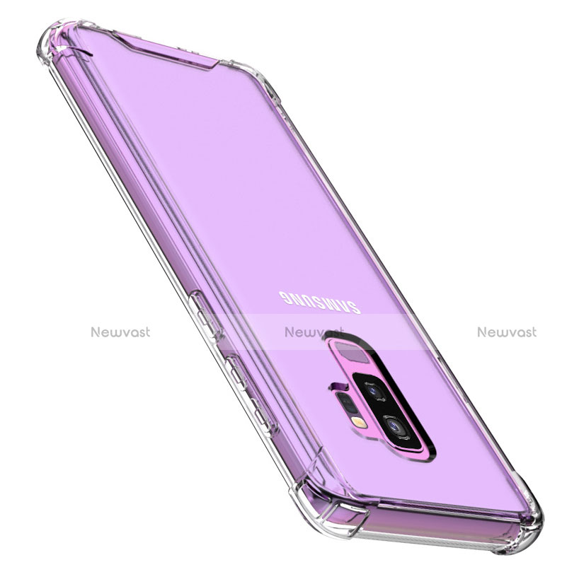 Ultra-thin Transparent TPU Soft Case T07 for Samsung Galaxy S9 Plus Clear