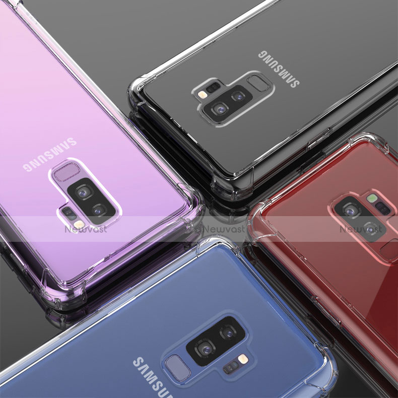 Ultra-thin Transparent TPU Soft Case T07 for Samsung Galaxy S9 Plus Clear