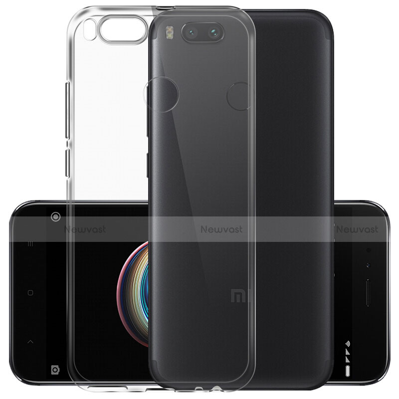 Ultra-thin Transparent TPU Soft Case T07 for Xiaomi Mi 5X Clear