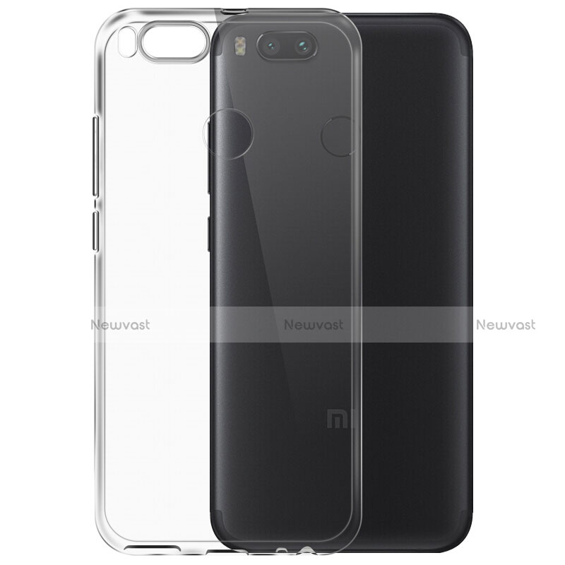 Ultra-thin Transparent TPU Soft Case T07 for Xiaomi Mi 5X Clear