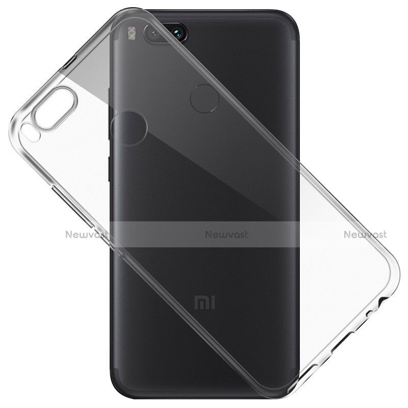 Ultra-thin Transparent TPU Soft Case T07 for Xiaomi Mi 5X Clear