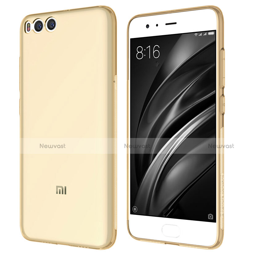 Ultra-thin Transparent TPU Soft Case T07 for Xiaomi Mi 6 Gold