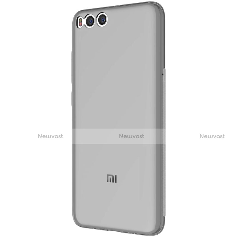 Ultra-thin Transparent TPU Soft Case T07 for Xiaomi Mi 6 Gray