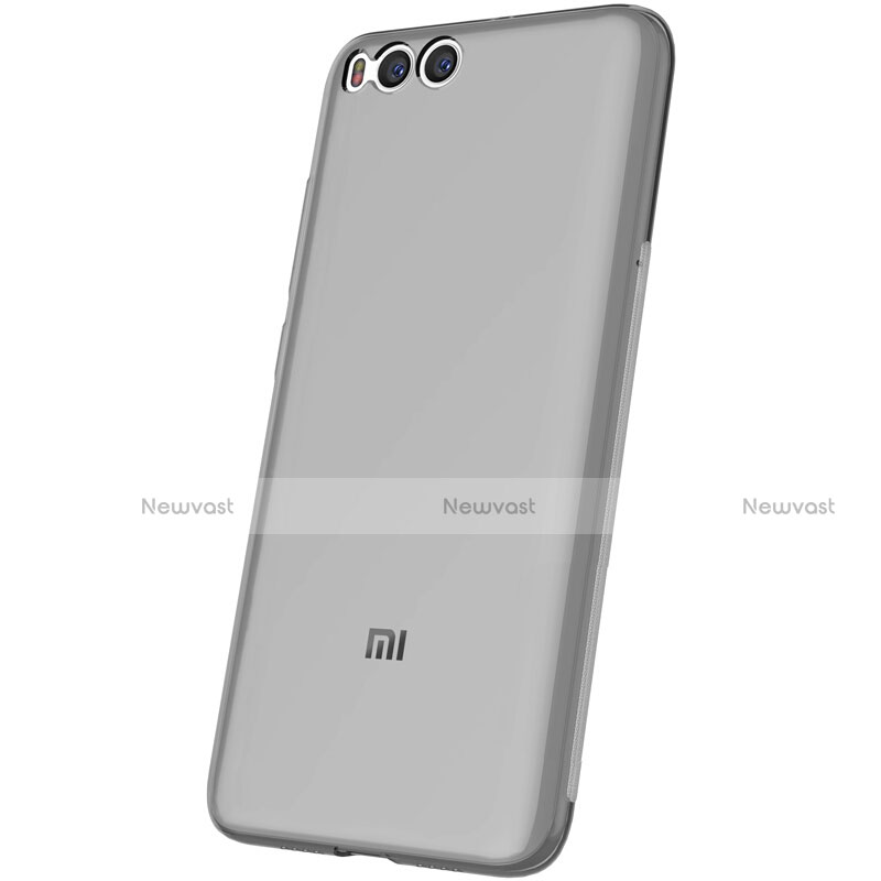 Ultra-thin Transparent TPU Soft Case T07 for Xiaomi Mi 6 Gray