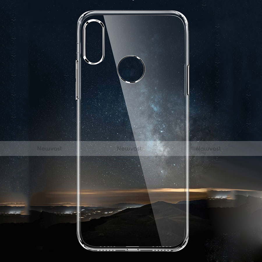 Ultra-thin Transparent TPU Soft Case T07 for Xiaomi Mi 8 Clear