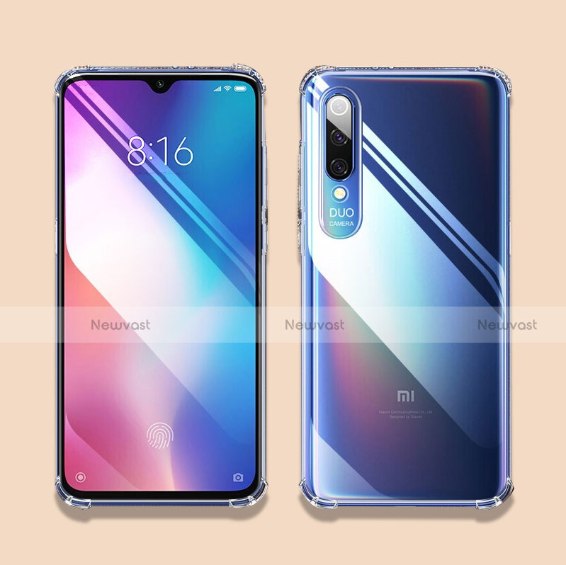 Ultra-thin Transparent TPU Soft Case T07 for Xiaomi Mi 9 Pro Clear