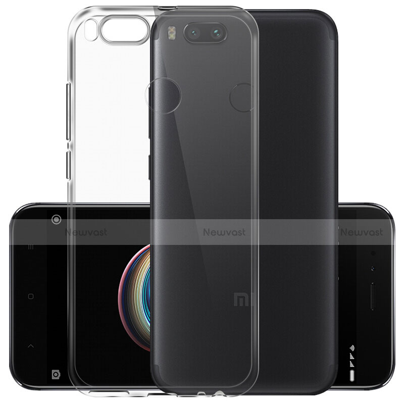 Ultra-thin Transparent TPU Soft Case T07 for Xiaomi Mi A1 Clear
