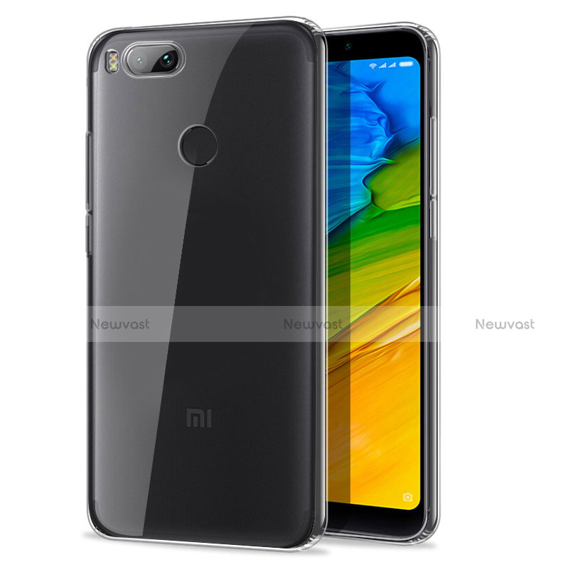 Ultra-thin Transparent TPU Soft Case T07 for Xiaomi Mi A1 Clear