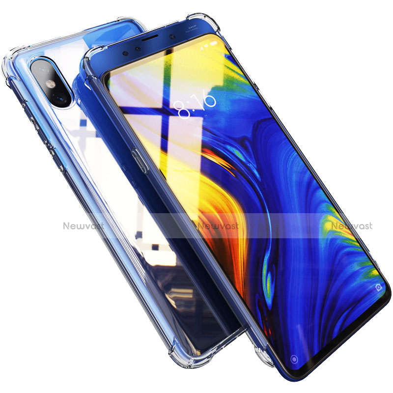 Ultra-thin Transparent TPU Soft Case T07 for Xiaomi Mi Mix 3 Clear