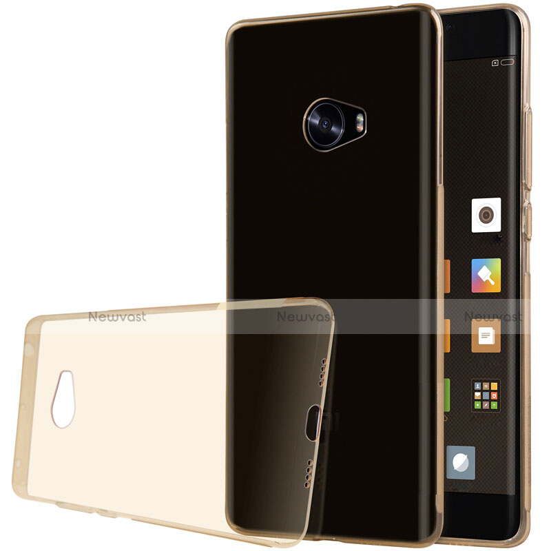 Ultra-thin Transparent TPU Soft Case T07 for Xiaomi Mi Note 2 Gold