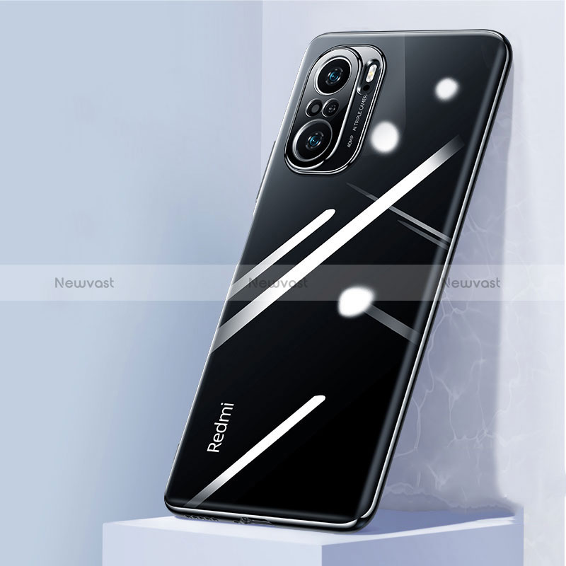 Ultra-thin Transparent TPU Soft Case T07 for Xiaomi Poco F3 5G Clear