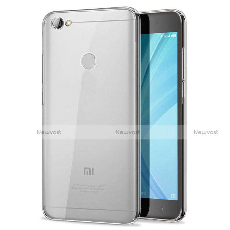 Ultra-thin Transparent TPU Soft Case T07 for Xiaomi Redmi Note 5A High Edition Clear