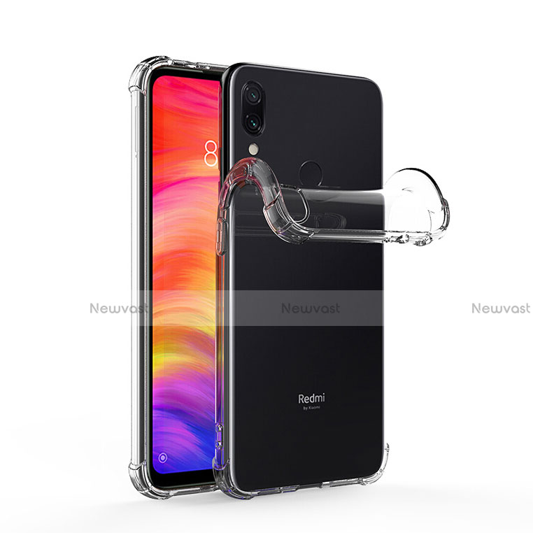 Ultra-thin Transparent TPU Soft Case T07 for Xiaomi Redmi Note 7 Clear